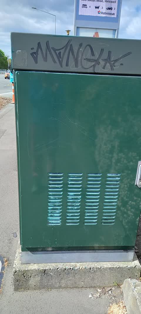 Graffiti, a report photo