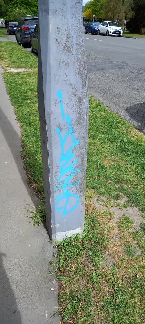 Graffiti, a report photo