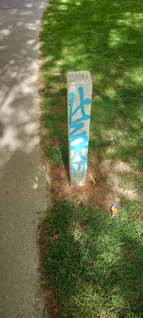 Graffiti, a report photo