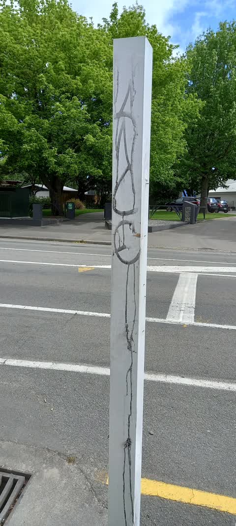 Graffiti, a report photo
