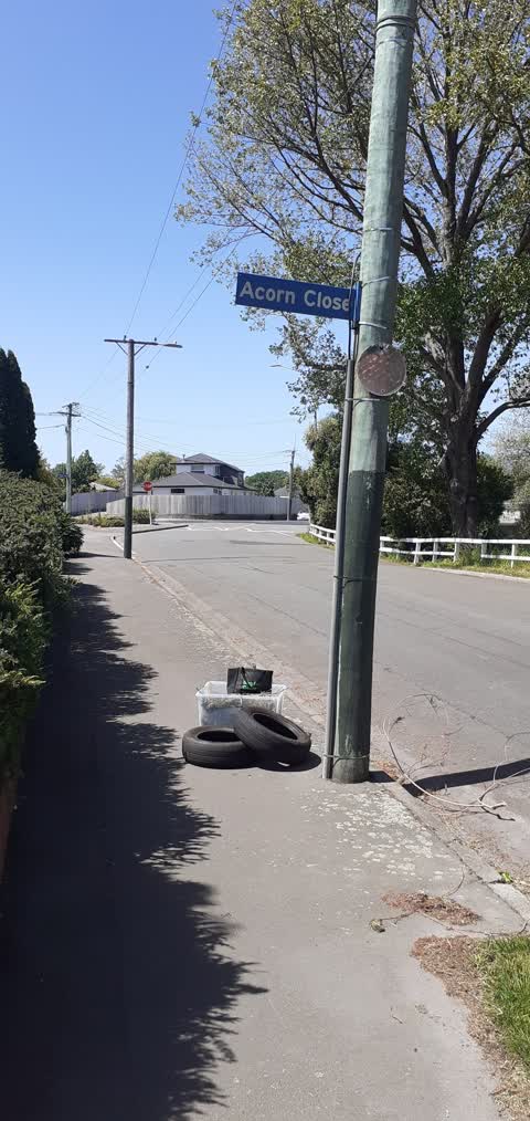 Rubbish/Recycling, a report photo