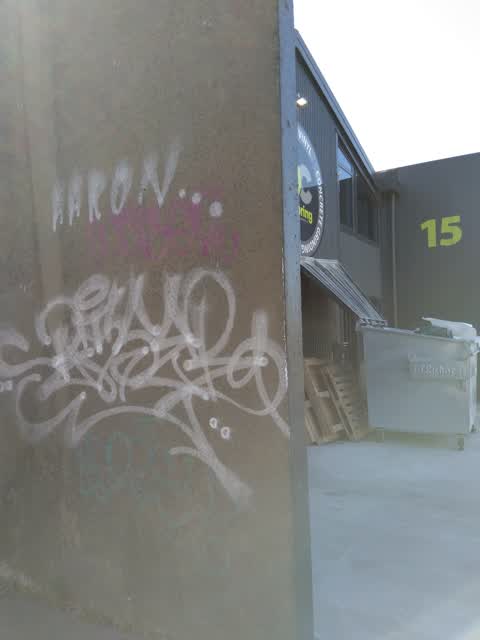 Graffiti, a report photo