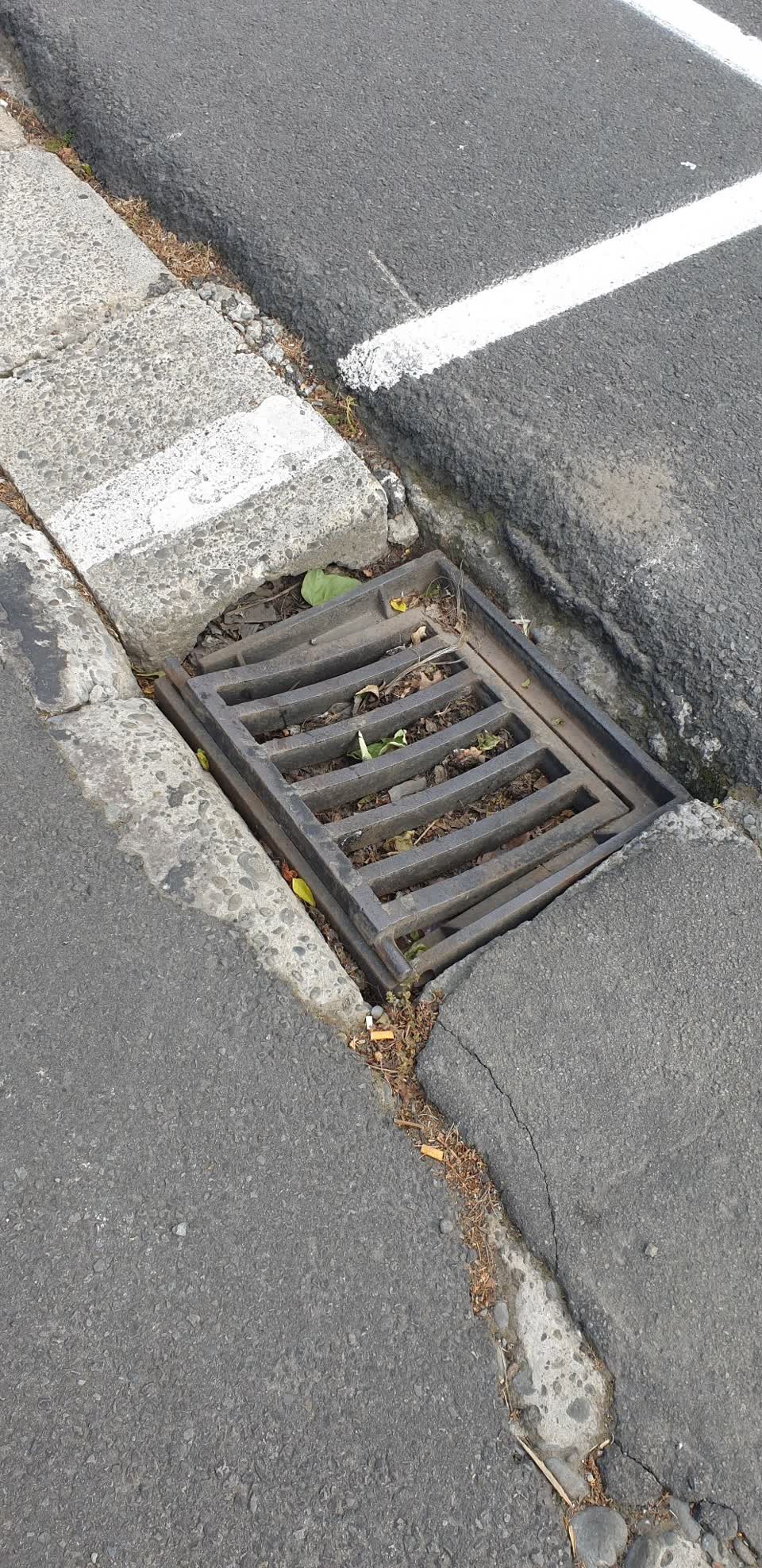 The photograph attached to this wastewater/stormwater report