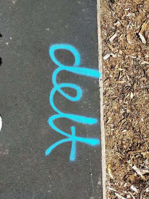 Graffiti, a report photo