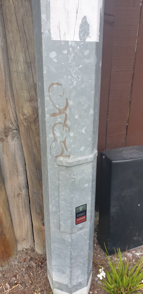 Graffiti, a report photo