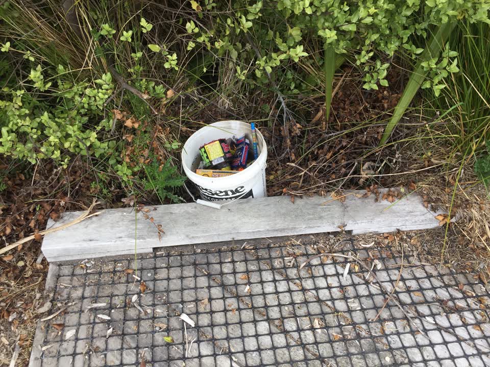 The photograph attached to this parks report