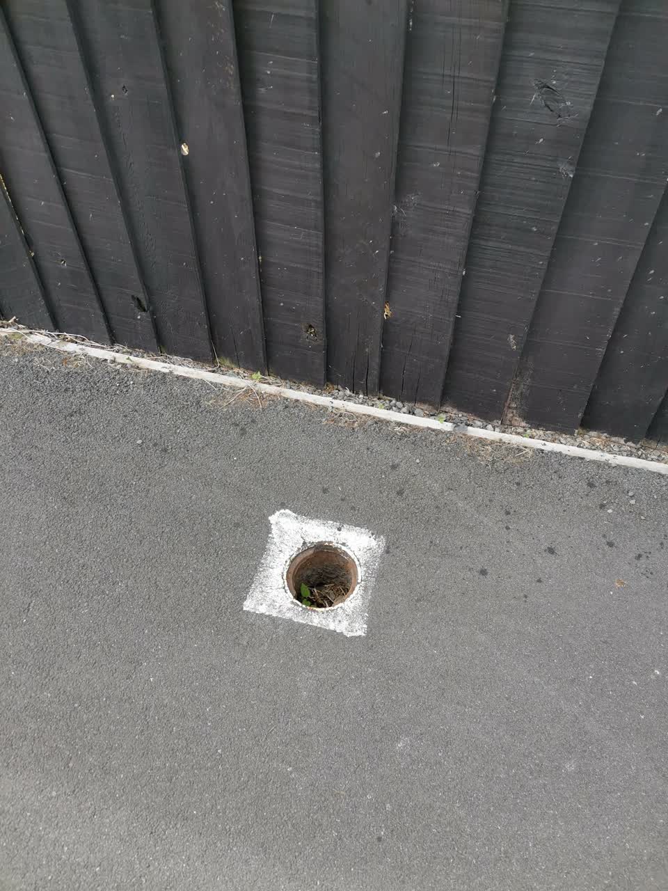 The photograph attached to this water supply report