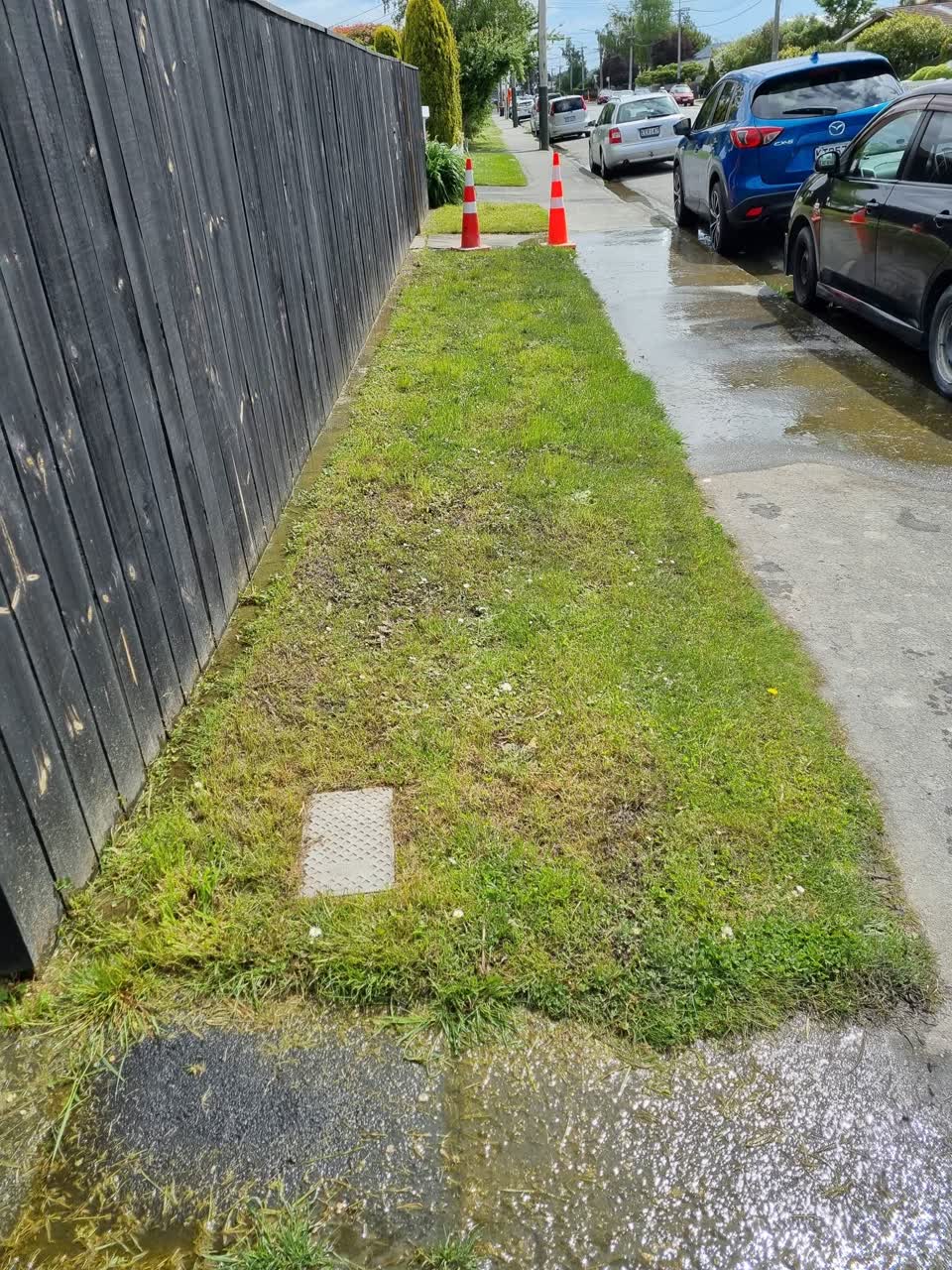 The photograph attached to this wastewater/stormwater report