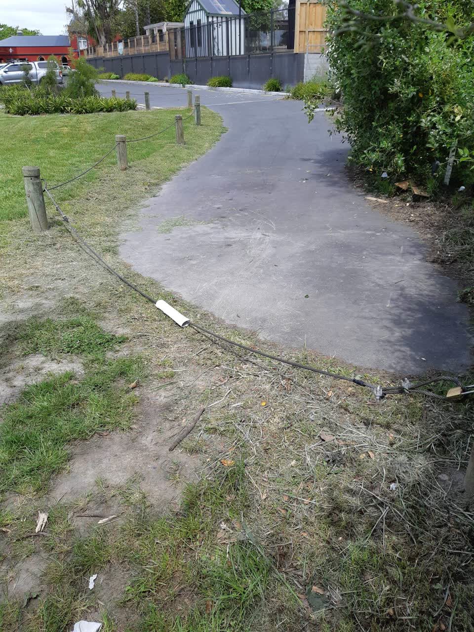 The photograph attached to this parks report