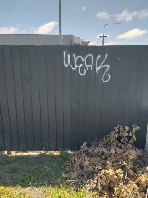 Graffiti, a report photo
