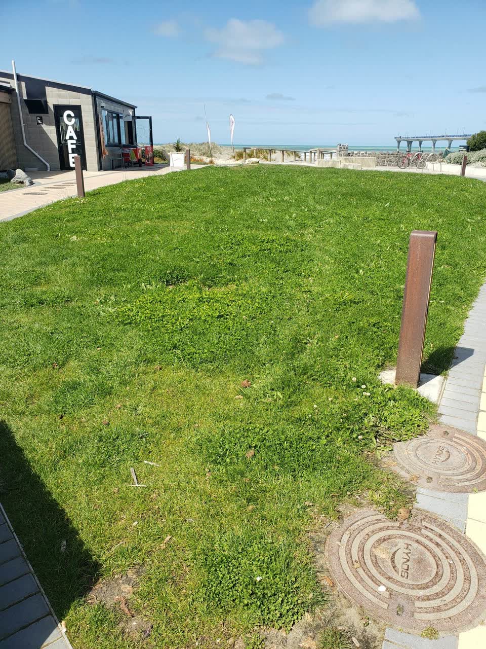 The photograph attached to this parks report