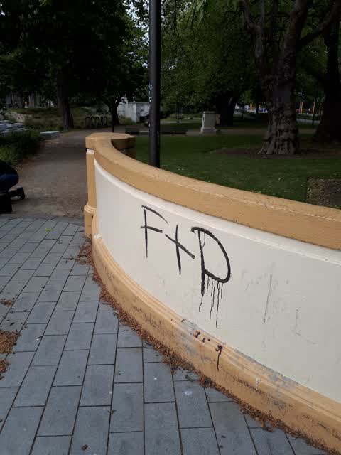 Graffiti, a report photo