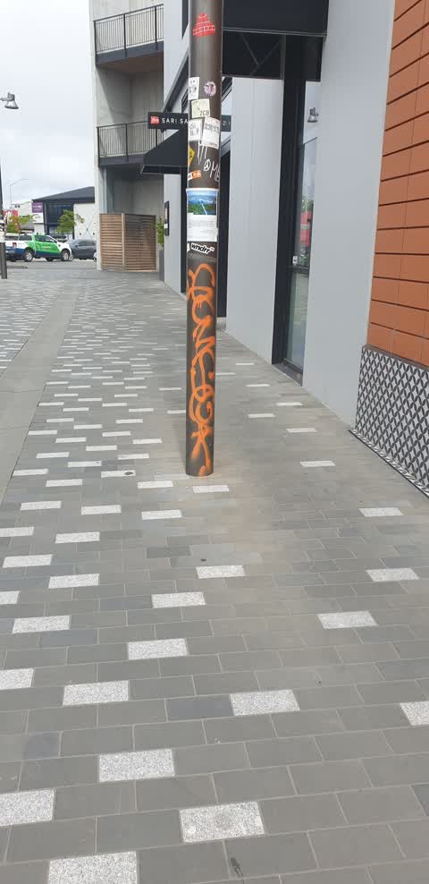 Graffiti, a report photo