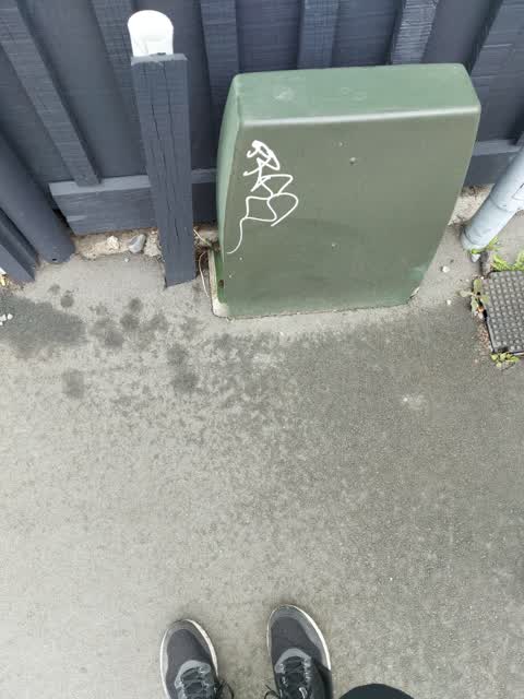Graffiti, a report photo