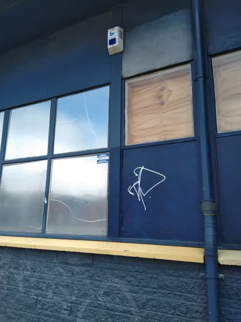 Graffiti, a report photo