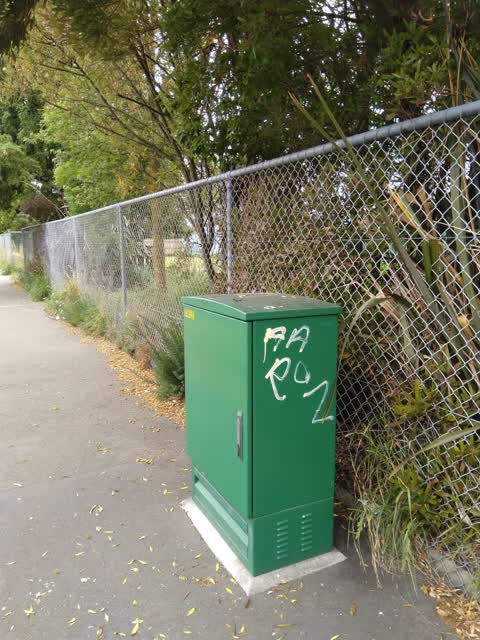 Graffiti, a report photo