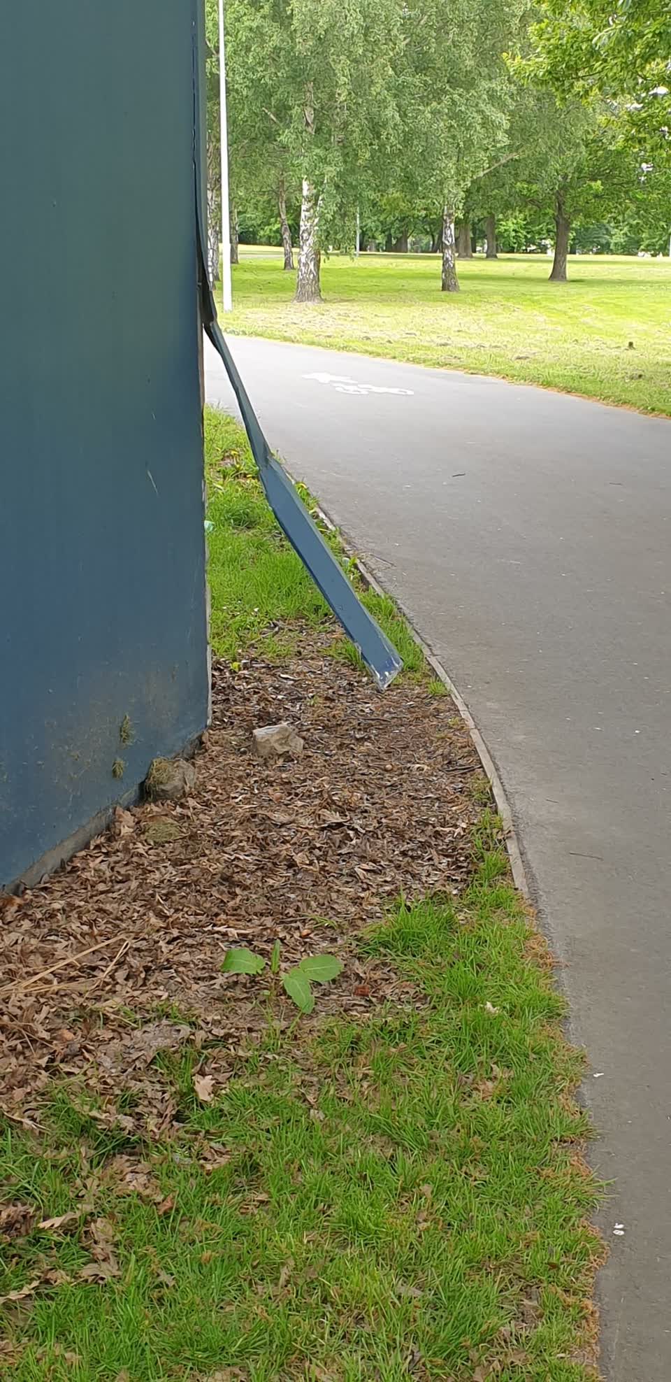 The photograph attached to this parks report