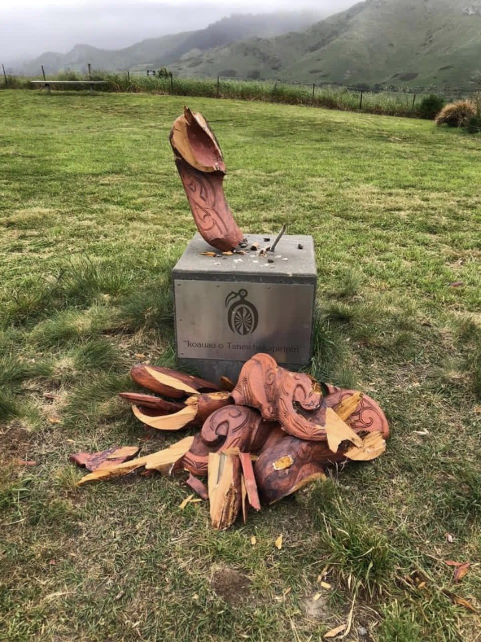 The photograph attached to this parks report