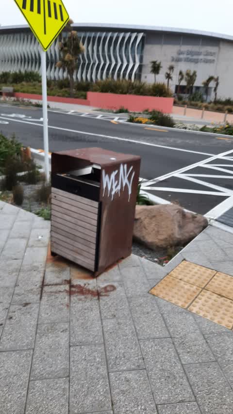 Graffiti, a report photo