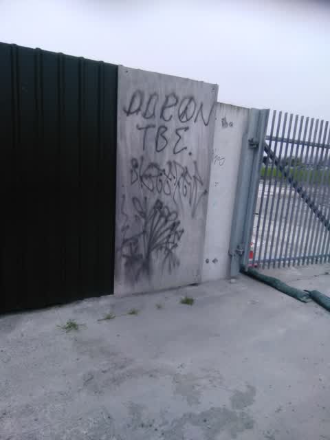 Graffiti, a report photo