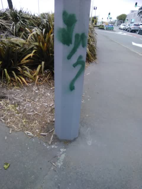 Graffiti, a report photo