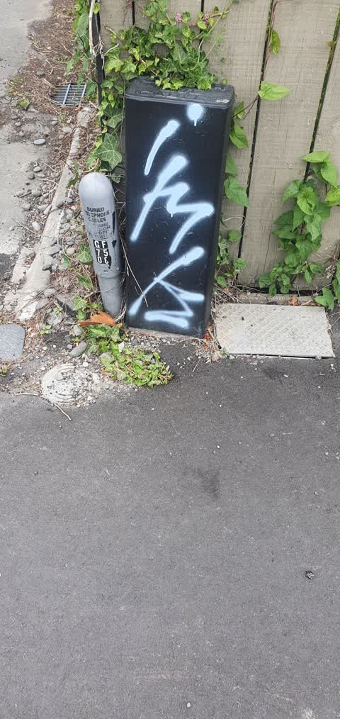 Graffiti, a report photo