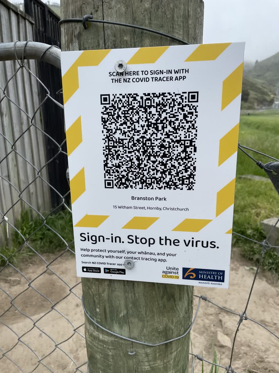 The photograph attached to this parks report