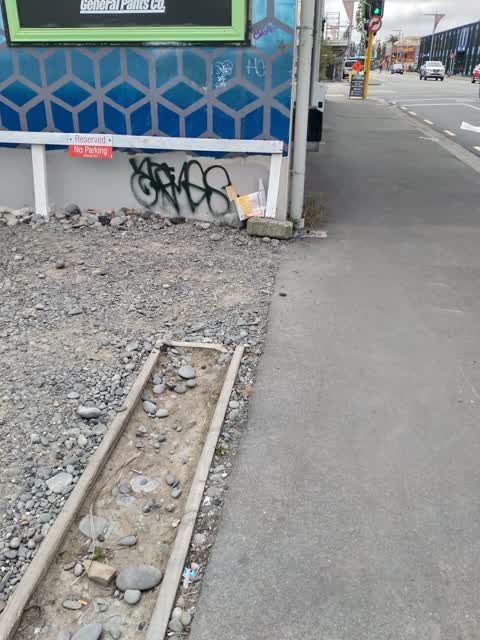 Graffiti, a report photo
