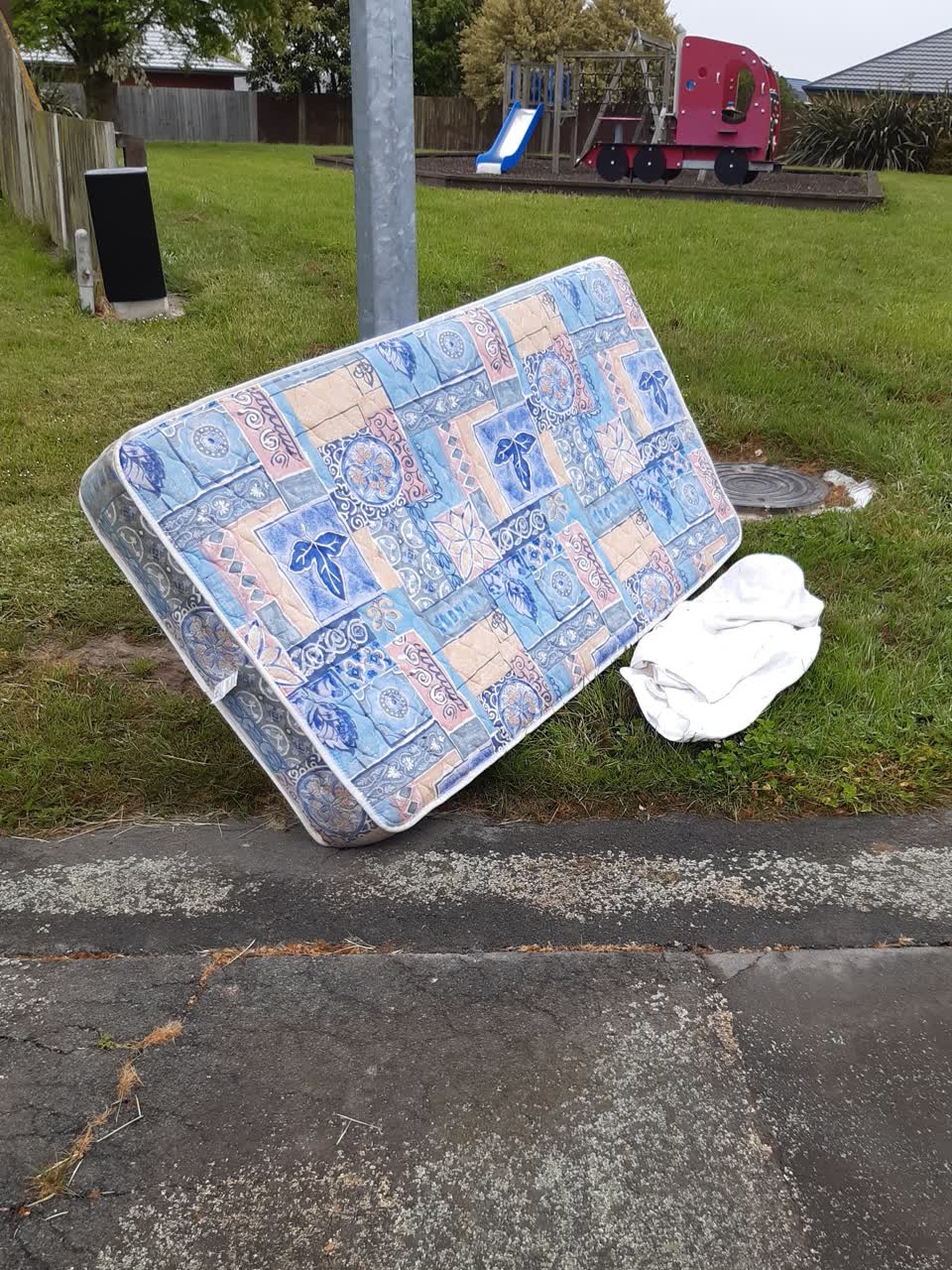 The photograph attached to this parks report