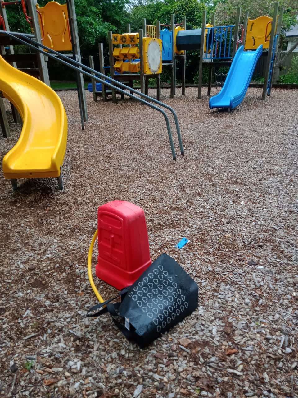 The photograph attached to this parks report