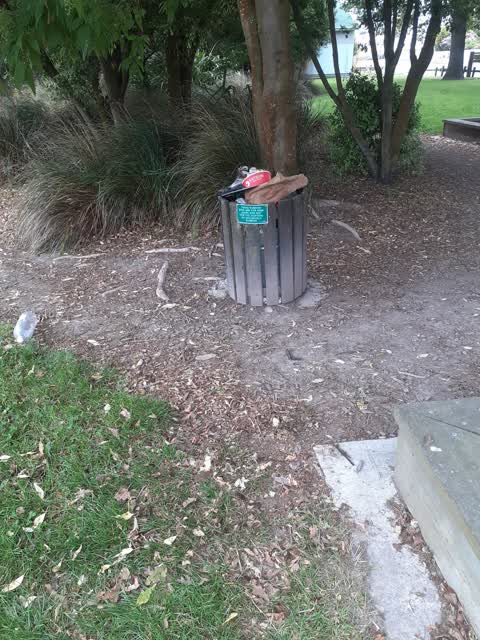 Rubbish/Recycling — a report photo
