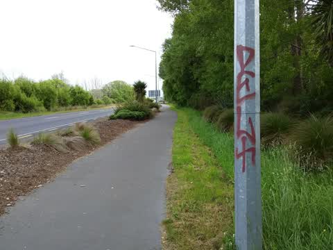 Graffiti, a report photo