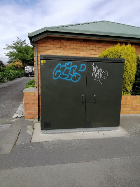 Graffiti, a report photo