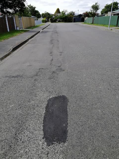 Roading/Streets, a report photo