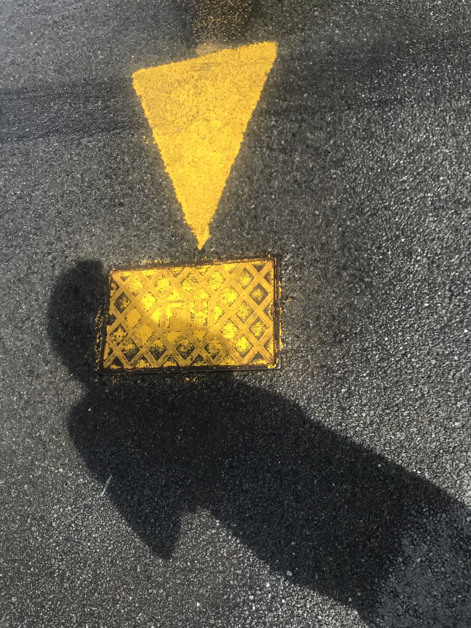 The photograph attached to this water leak report