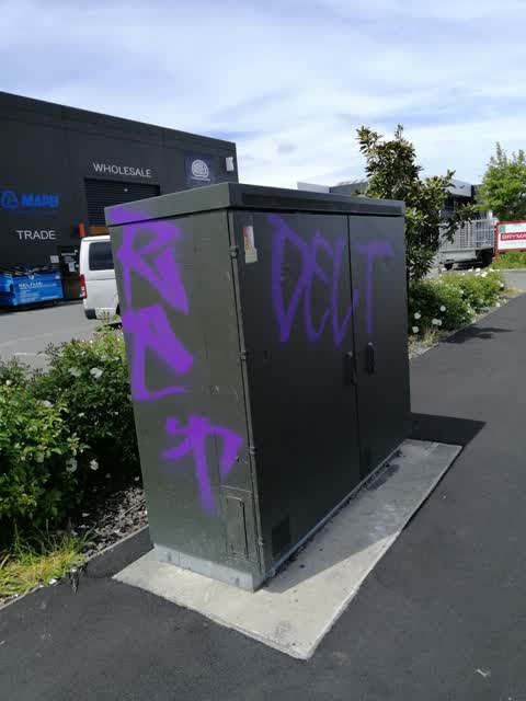 Graffiti, a report photo