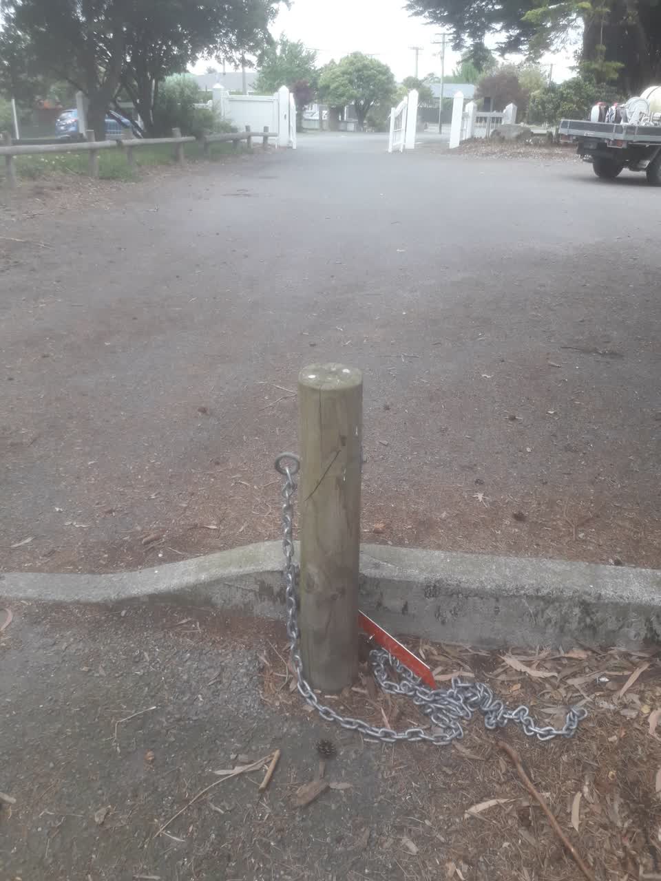 The photograph attached to this parks report