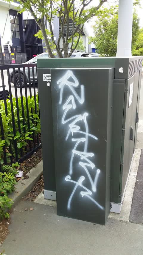 Graffiti, a report photo