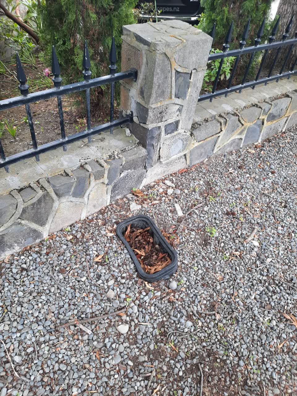 The photograph attached to this water supply report