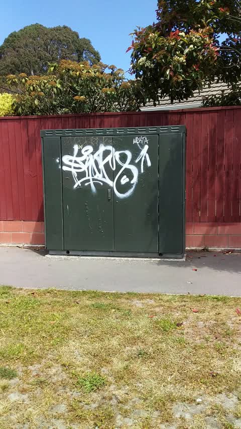 Graffiti, a report photo