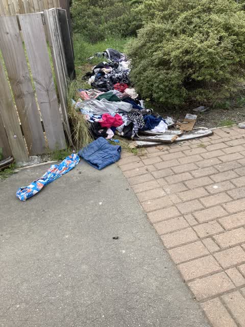 Rubbish/Recycling, a report photo