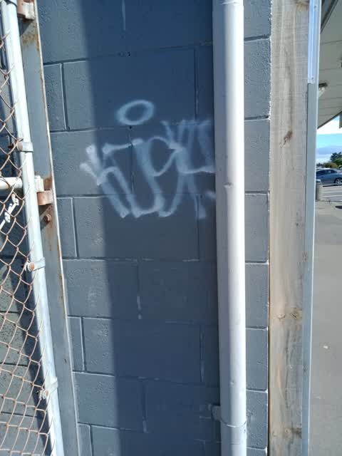 Graffiti, a report photo