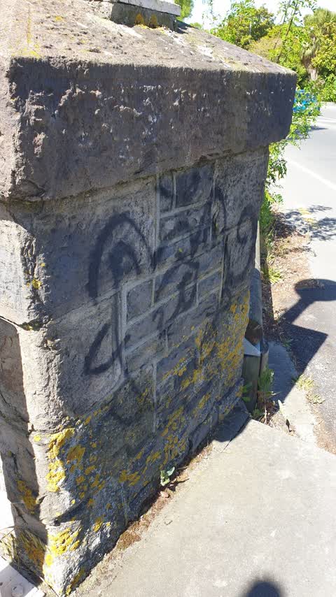 Graffiti, a report photo