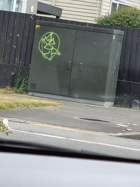 Graffiti, a report photo