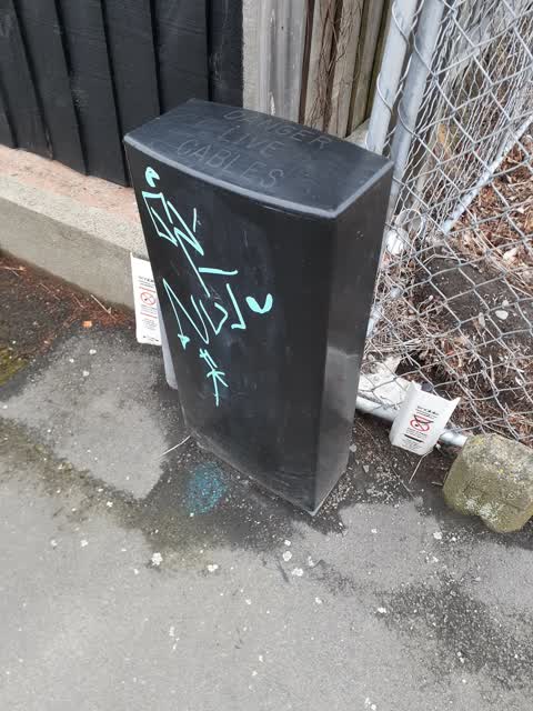 Graffiti, a report photo