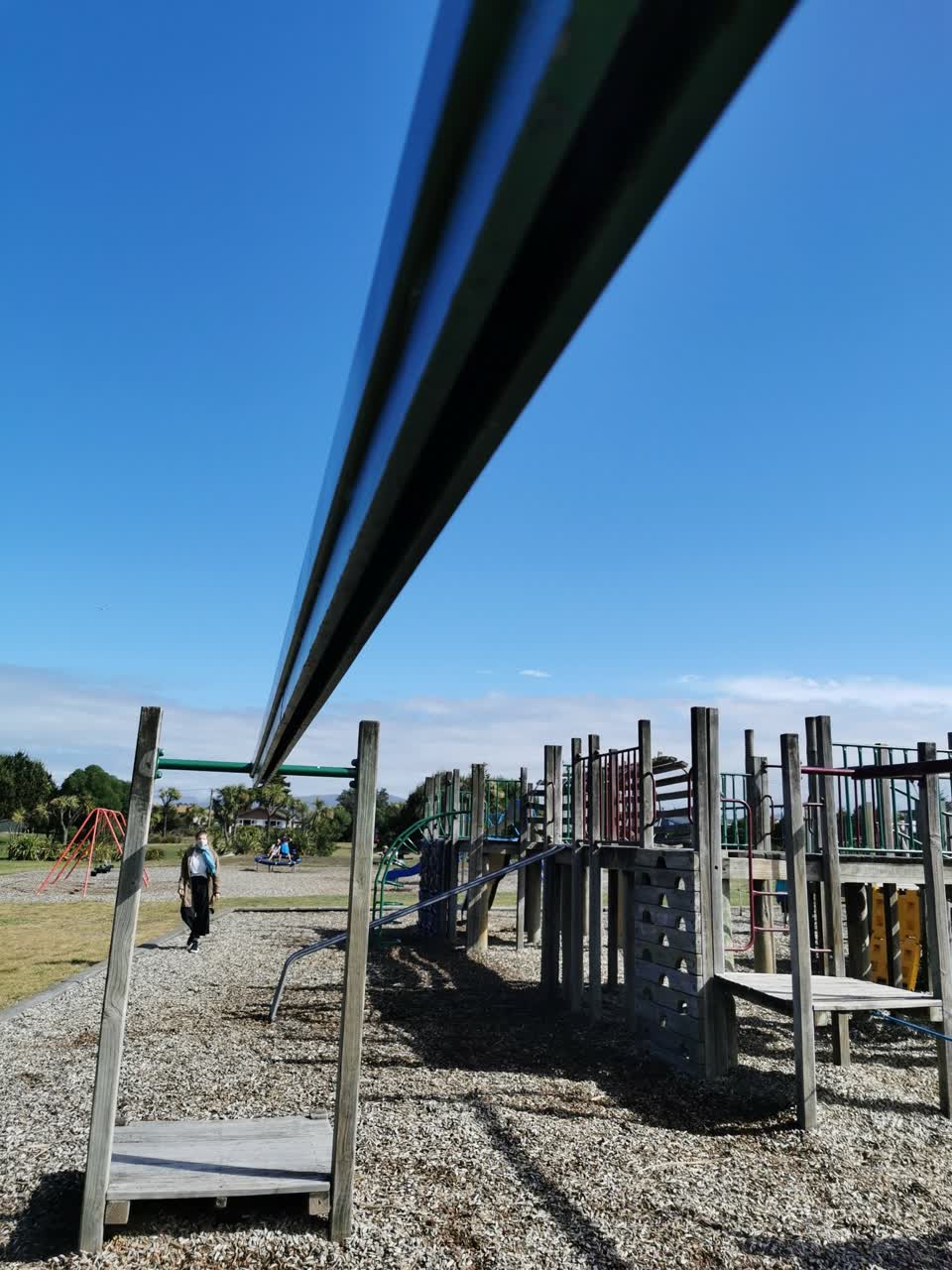 The photograph attached to this parks report
