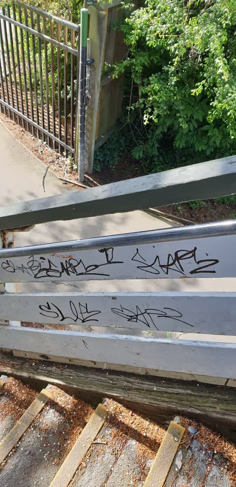Graffiti, a report photo