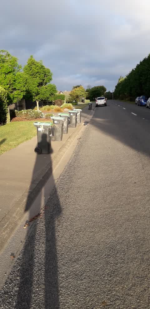 Rubbish/Recycling, a report photo