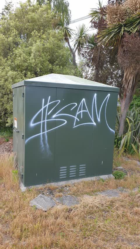 Graffiti, a report photo