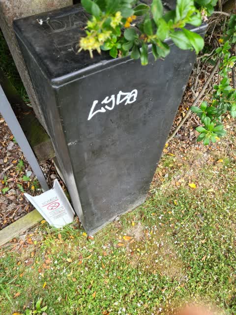 Graffiti, a report photo